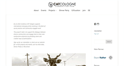 Desktop Screenshot of catcologne.org